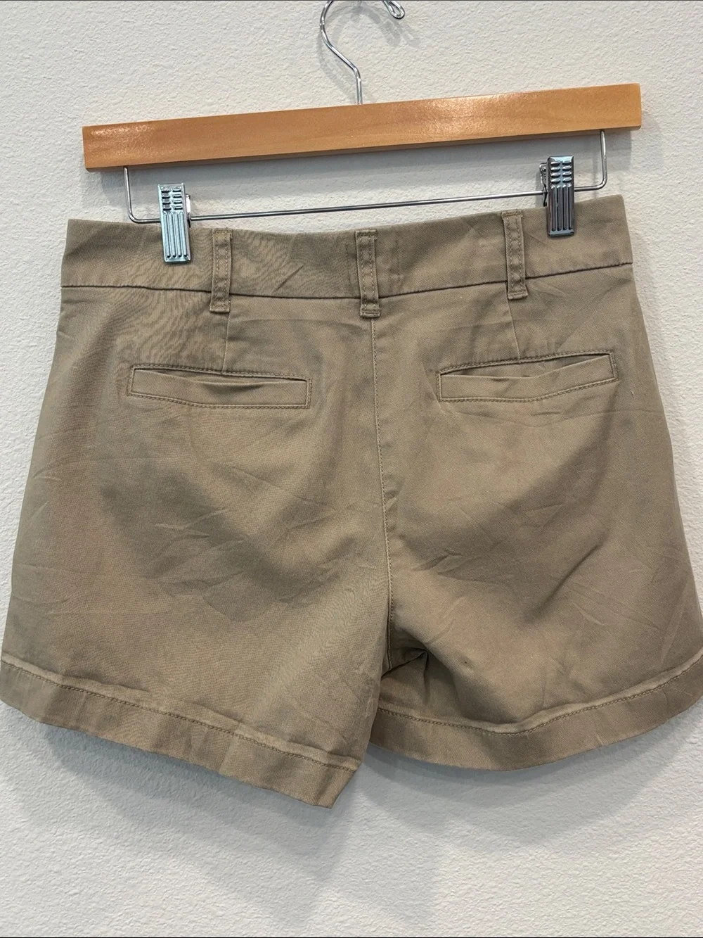 J. Crew Women’s Tan Chino Bermuda Shorts